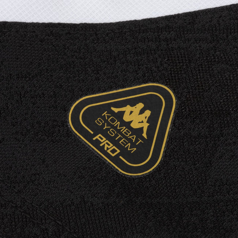 Camisa Vasco da Gama I 25/26 -  Kappa Feminina  Preto+Branco