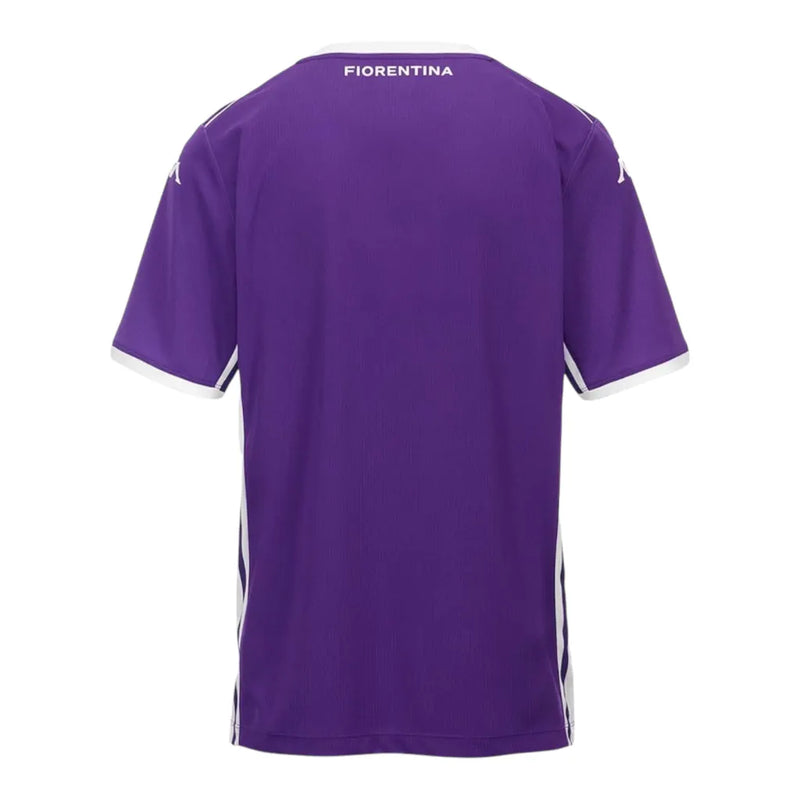 Camisa Fiorentina I 25/26 - Torcedor Kappa Masculina - Roxa e branca