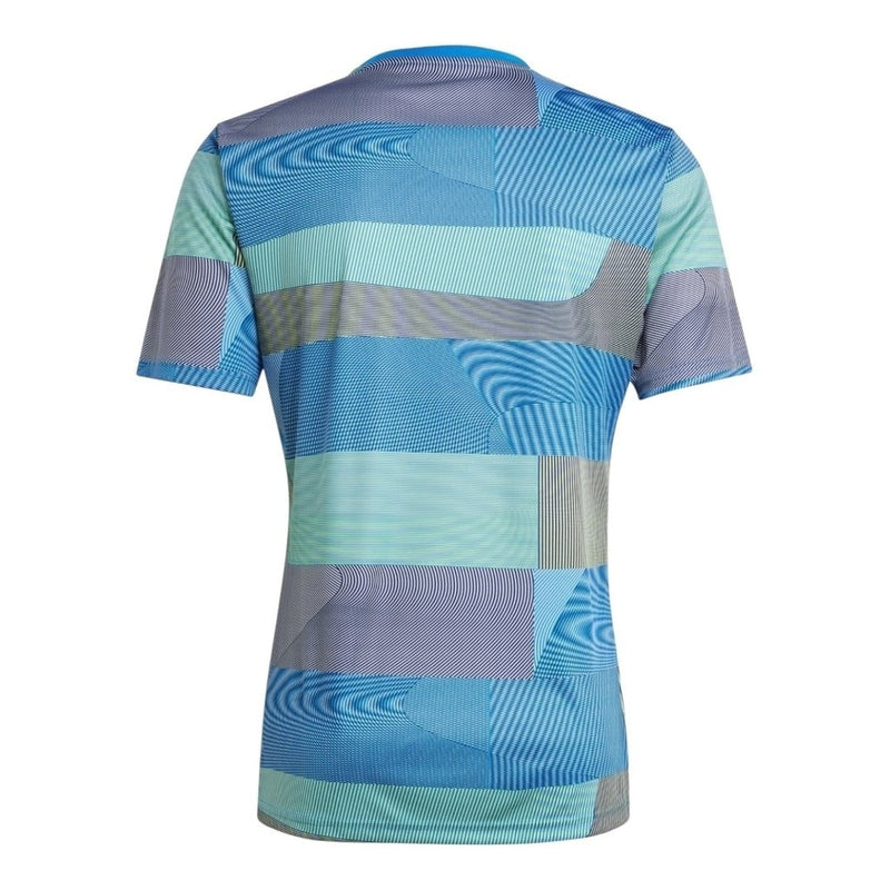 Camisa Real Madrid Pré-jogo 25/26 - Torcedor Adidas Masculina - Azul