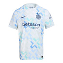 Camisa Inter de Milão II 25/26 - Torcedor Nike Masculina - Branca com detalhes em roxo e azul