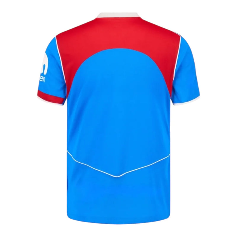 Camisa Atlético de Madrid III 25/26 - Torcedor Nike Masculina - Azul e vermelha