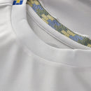 Camisa Leeds I 25/26 - Torcedor Adidas Masculina - Branca com detalhes em azul e amarelo