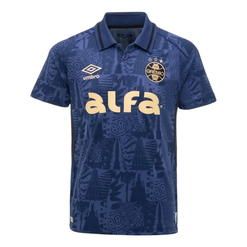 Camisa Grêmio III 25/26 - Torcedor Umbro Masculina - Azul