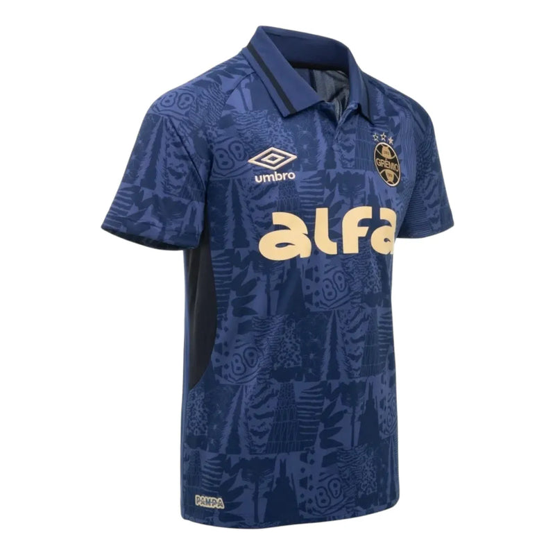 Camisa Grêmio III 25/26 - Torcedor Umbro Masculina - Azul