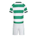 Kit Infantil Celtic I 25/26 - Adidas - Branco e verde
