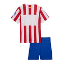Kit Infantil Atlético de Madrid I 25/26 - Nike - Branco e vermelho