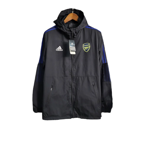 Jaqueta Corta-Vento Arsenal 23/24 - Masculina Adidas - Preta