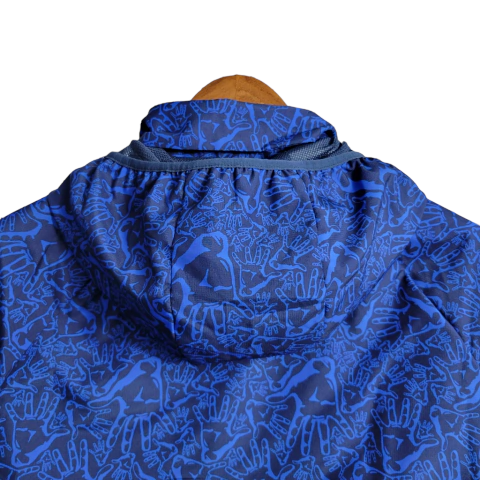 Jaqueta Corta-Vento Barcelona 23/24 Masculino Nike - Azul