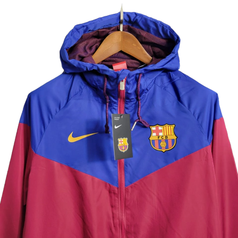 Jaqueta Corta-Vento Barcelona 23/24 - Masculina Nike - Vermelha