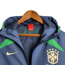 Jaqueta Corta-Vento Brasil 23/24 Masculina Nike - Azul