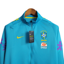 Jaqueta Corta-Vento Brasil 23/24 Masculina Nike - Azul