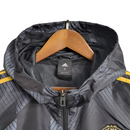 Jaqueta Corta-Vento Manchester United 23/24 Masculino Adidas - Preto