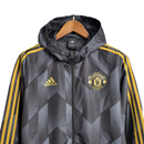 Jaqueta Corta-Vento Manchester United 23/24 Masculino Adidas - Preto
