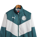 Jaqueta Corta-Vento Palmeiras 23/24 - Masculina Puma - Verde e branca