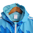 Jaqueta Corta-Vento Real Madrid 23/24 - Masculina Adidas - Azul