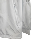 Jaqueta Corta-Vento Real Madrid 23/24 - Masculina Adidas - Branca com listras pretas