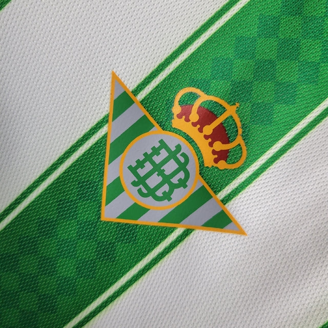 Kit Infantil Real Betis Home 23/24 - Hummel - Branco e Verde