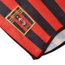 Camisa Retrô AC Milan I 1999/2000 - Masculina Adidas - Vermelha e preta
