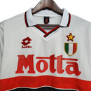 Camisa Retrô AC Milan II 93/94 - Masculina Lotto - Branca com detalhes em vermelho