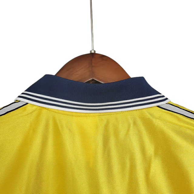 Camisa Marseille Retrô 1998/1999 Amarela - Adidas