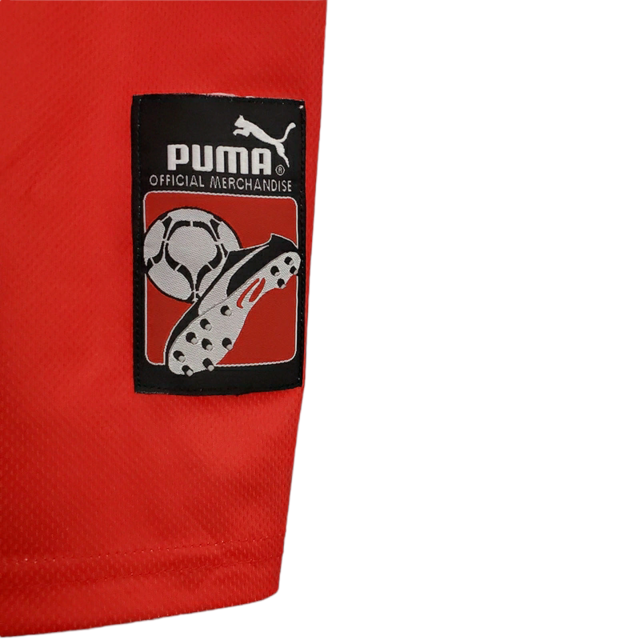 Camisa Marrocos Retrô 1998 Vermelha e Verde - Puma