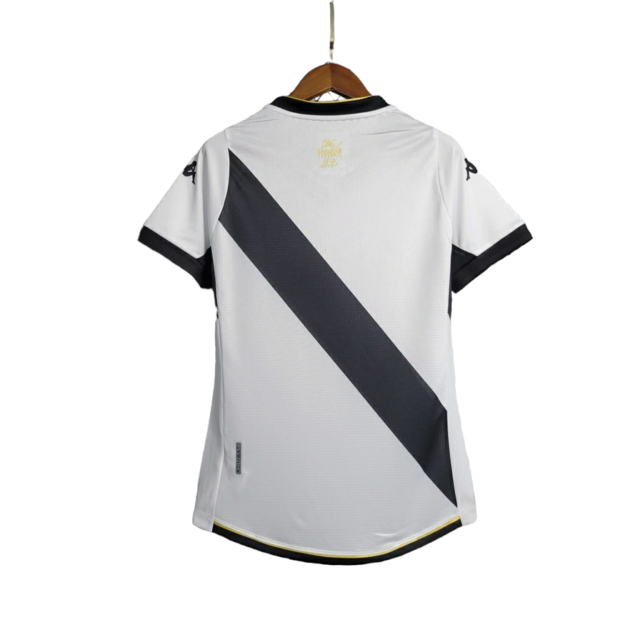 Camisa Vasco da Gama II 23/24 -  Kappa Feminina - Branca