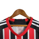 Camisa São Paulo II 23/24 -  Adidas Feminina - Vermelha e preta