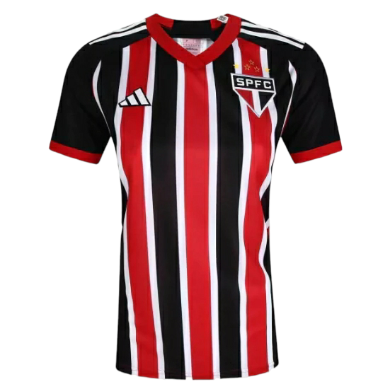 Camisa São Paulo II 23/24 -  Adidas Feminina - Vermelha e preta