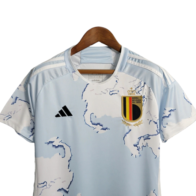 Camisa Bélgica 23/24 -  Adidas Feminina - Azul