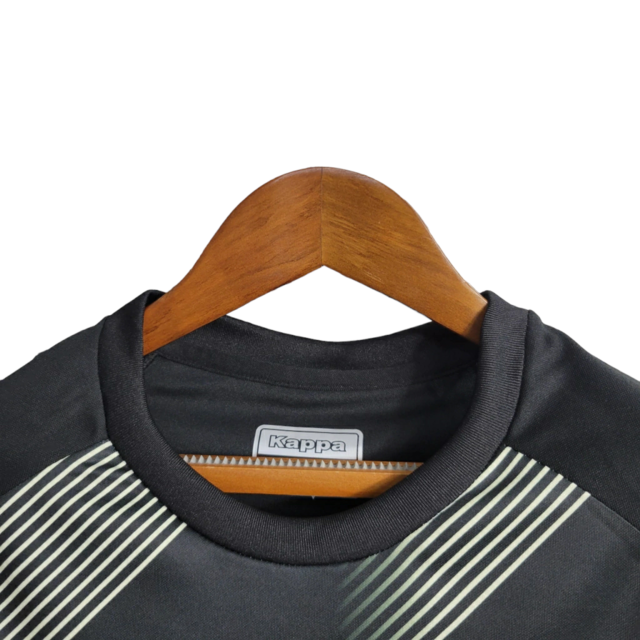 Camisa Vasco da Gama Treino 23/24 -  Kappa Feminina - Preta