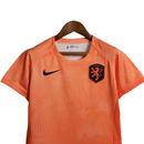 Camisa Seleção da Holanda I 23/24 -  Nike Feminina - Laranja