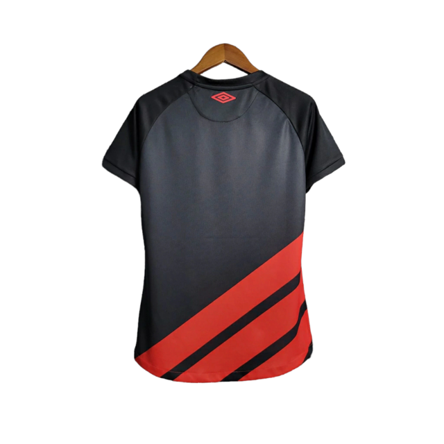 Camisa Athletico Paranaense II 23/24 -  Umbro Feminina - Preta