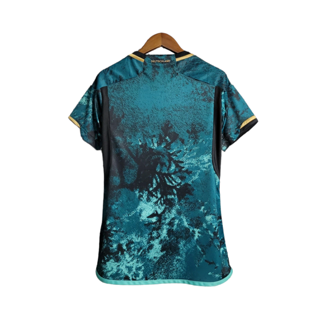 Camisa Seleção da Alemanha II 23/24 -  Adidas Feminina - Verde