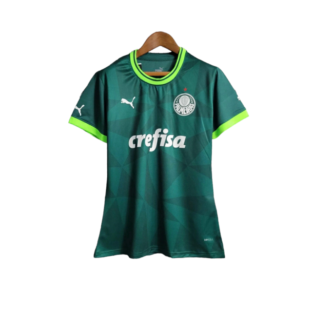 Camisa Palmeiras I 23/24 -  Puma Feminina - Verde