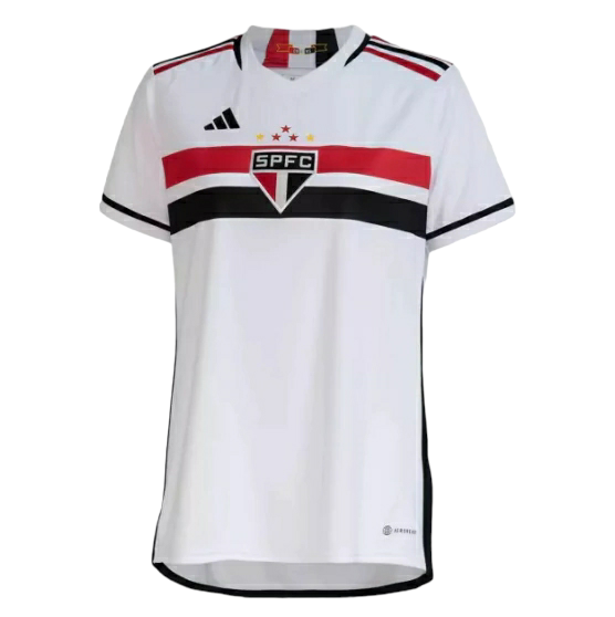 Camisa São Paulo I 23/24 -  Adidas Feminina - Branca