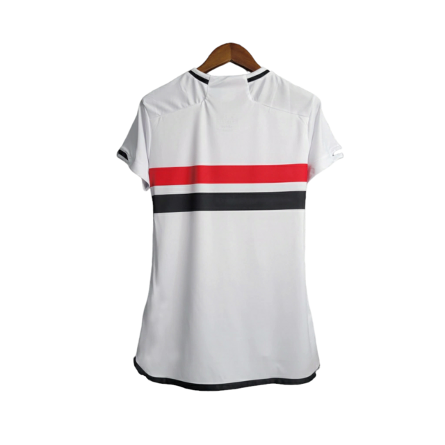 Camisa São Paulo I 23/24 -  Adidas Feminina - Branca