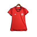 Camisa Internacional I 23/24 -  Adidas Feminina - Vermelha
