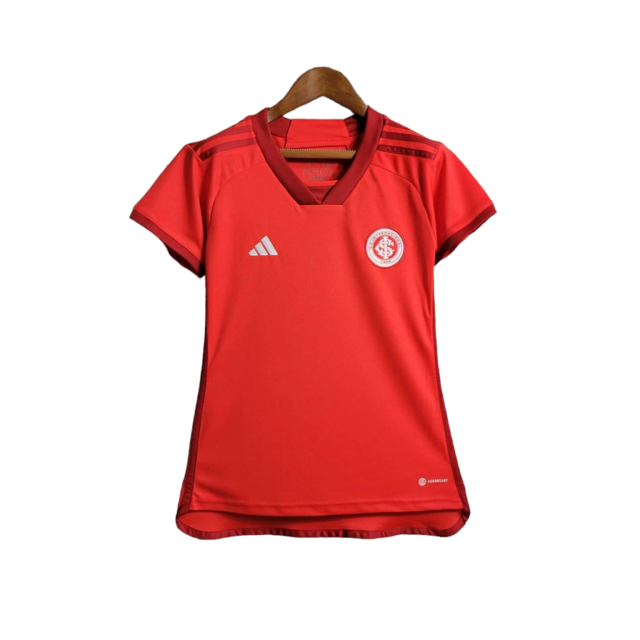 Camisa Internacional I 23/24 -  Adidas Feminina - Vermelha