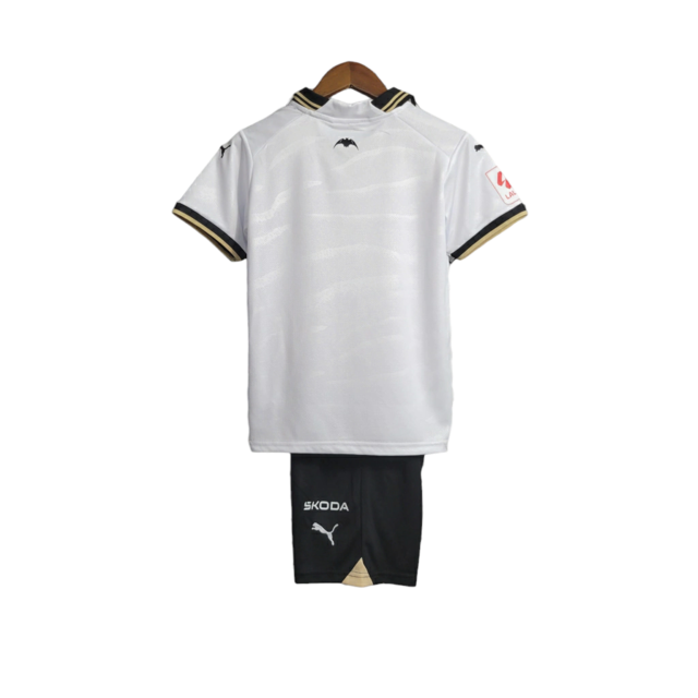 Kit Infantil Valencia Home 23/24 - Puma - Branco
