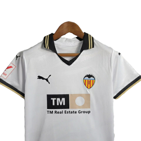 Kit Infantil Valencia Home 23/24 - Puma - Branco
