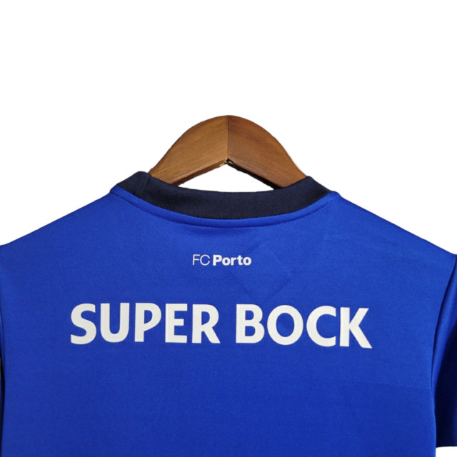 Kit Infantil Porto Home 23/24 - New Balance - Azul e Branco