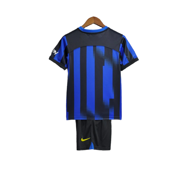 Kit Infantil Inter de Milão I 23/24 - Nike - Azul