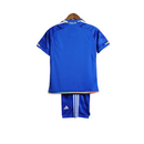 Kit Infantil Seleção da Itália I 23/24 - Adidas - Azul