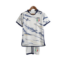 Kit Infantil Seleção da Itália II 23/24 - Adidas - Branco