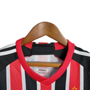 Kit Infantil São Paulo Away 23/24 - Adidas - Vermelho e Preto
