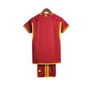 Kit Infantil Roma I 23/24 - Adidas - Vermelho