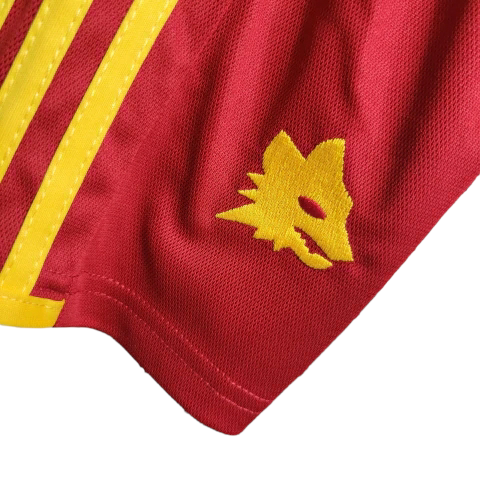 Kit Infantil Roma I 23/24 - Adidas - Vermelho