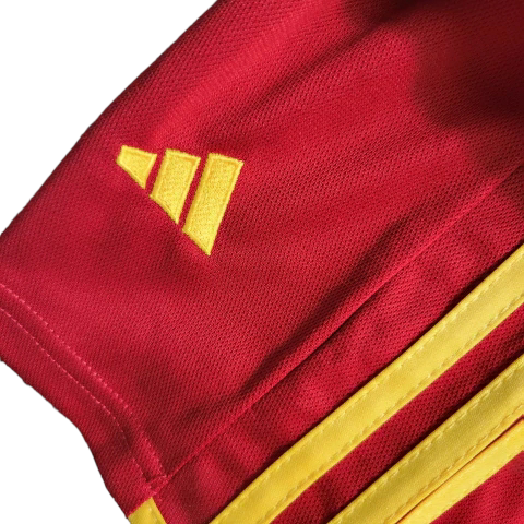 Kit Infantil Roma I 23/24 - Adidas - Vermelho