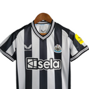 Kit Infantil Newcastle Home 23/24 - Castore - Preto e Branco