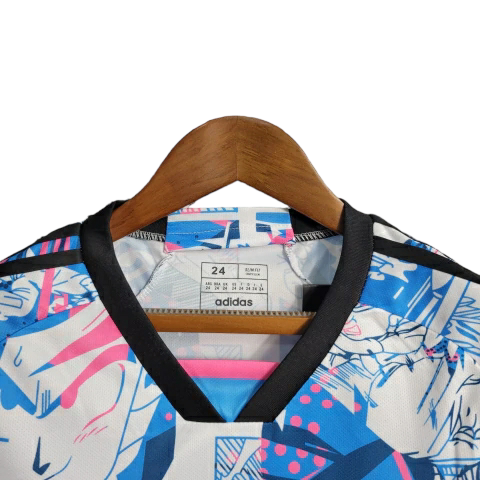 Kit Infantil Japão 23/24 - Adidas - Azul